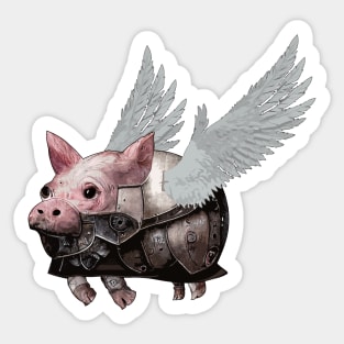 Angelpig Sticker